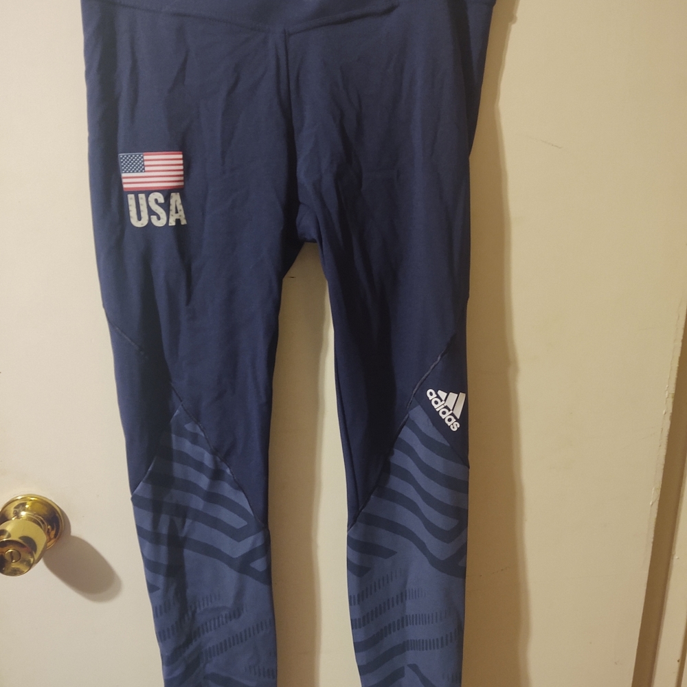 Adidas USA volleyball leggings